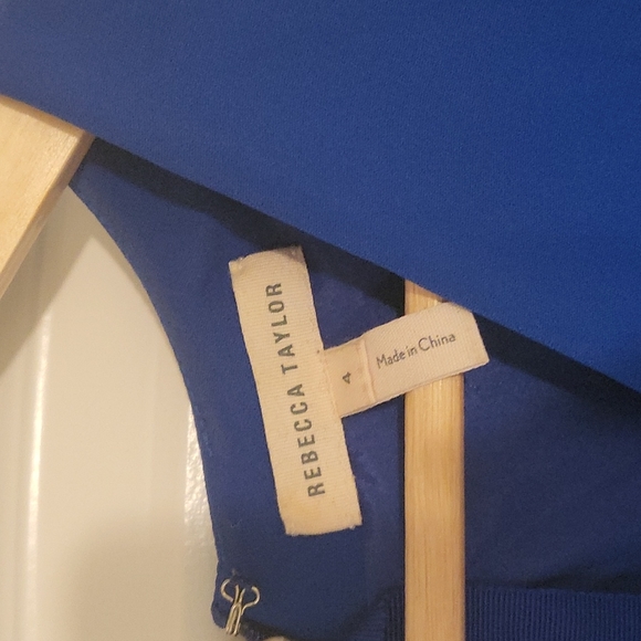 Rebecca Taylor Short-sleeved Fit and Flare Dress - gentle wear - Picture 6 of 14